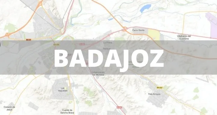 Mapa Catastral de Badajoz