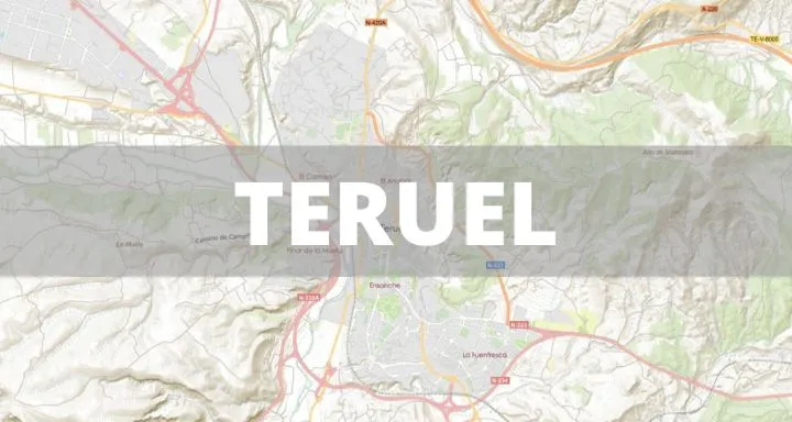 Mapa Catastral de Teruel 