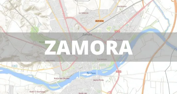Mapa Catastral de Zamora